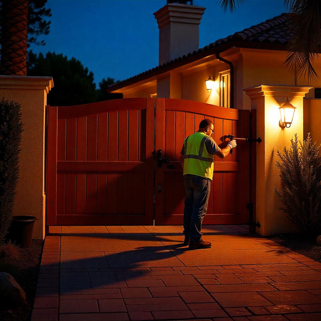 Rancho Santa fe gate repair
